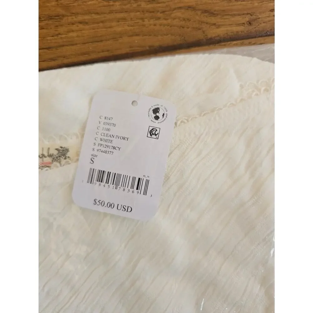 Nwt Intimately Free People Sweet On You Bias-Cut Maxi Slip Skirt